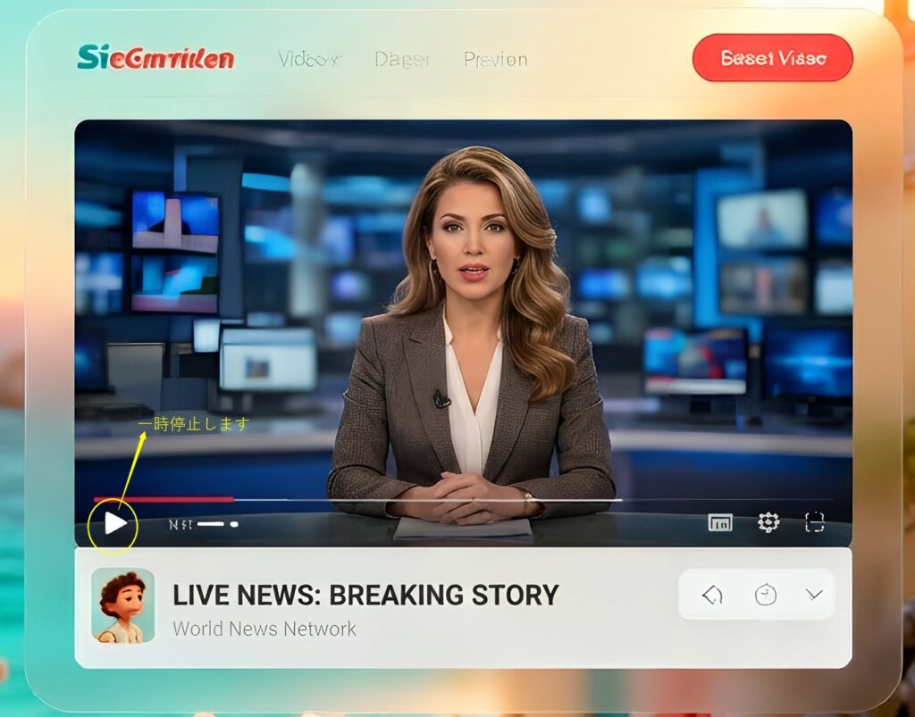 YouTube、abemaTV,AMAZON PRIME Video、ネット動画、ストリーミング動画のイメージ。